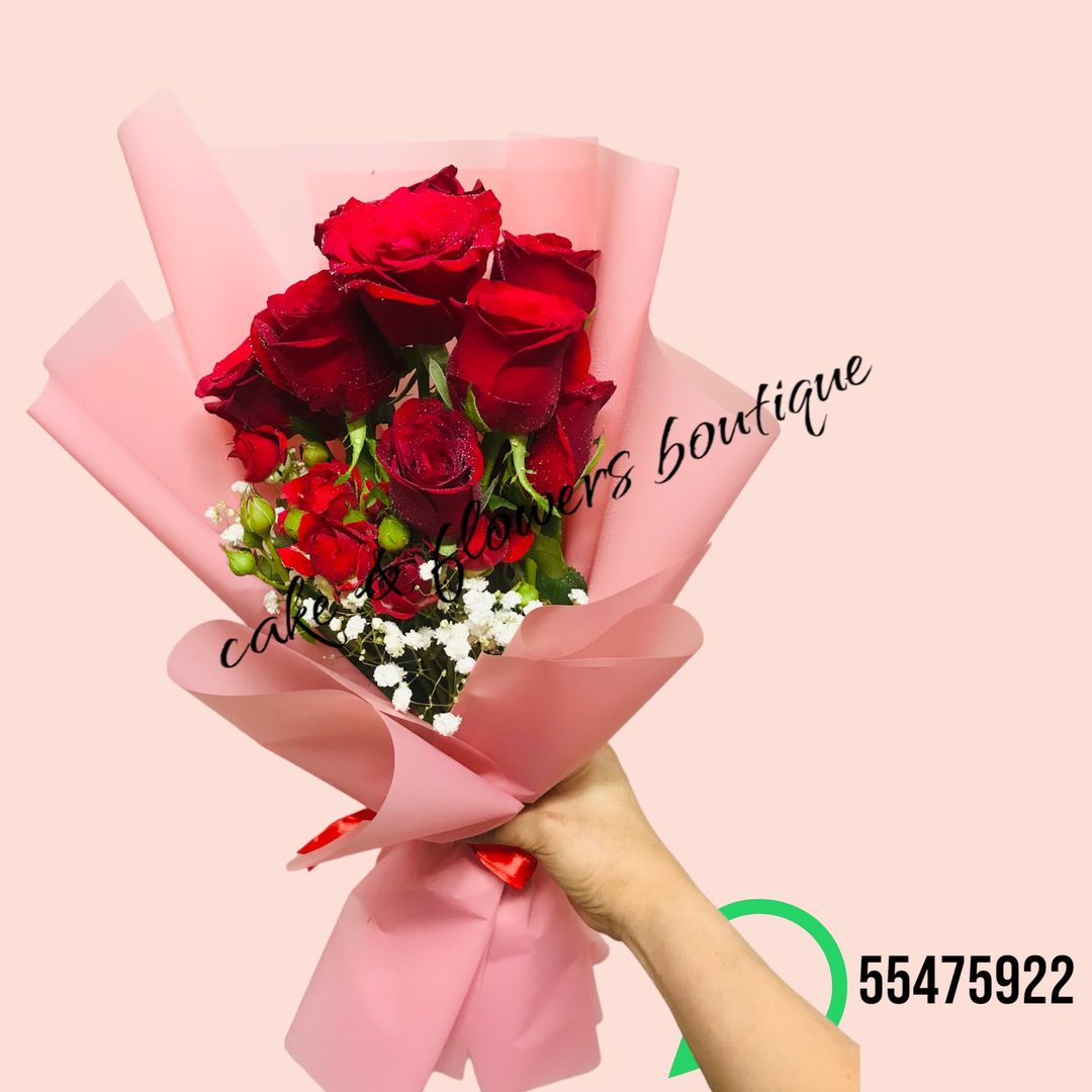 #red roses bouquet11