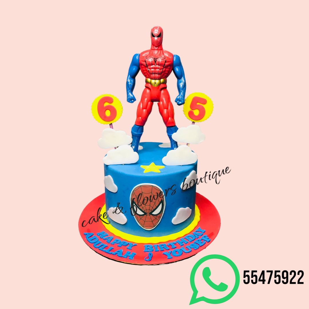 #spiderman cake 01