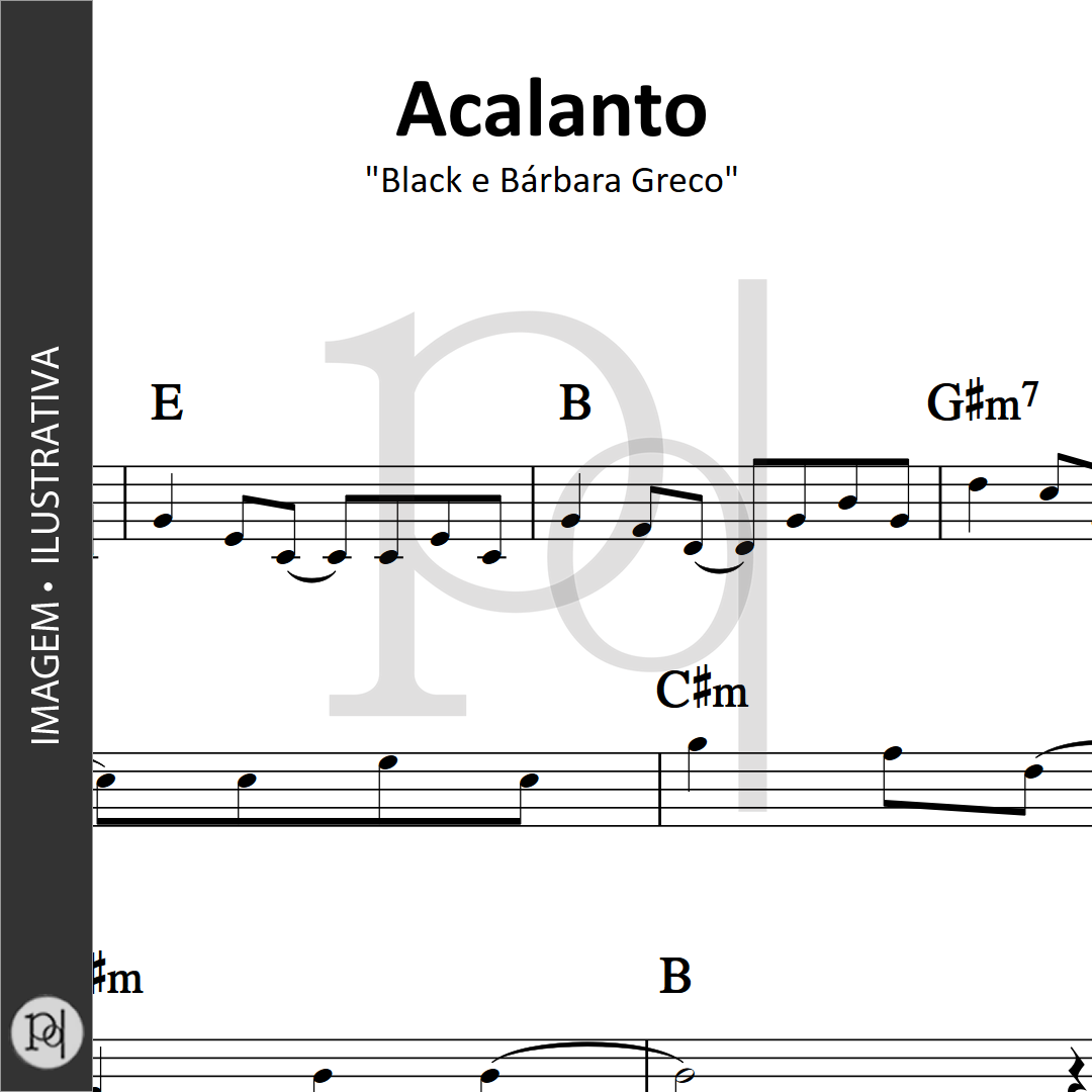 Acalanto • Black e Bárbara Greco