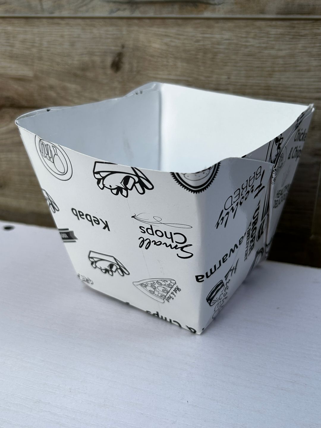 “FOOD TO GO” TAKEOUT CUPS - PACK OF 500 PIECES  