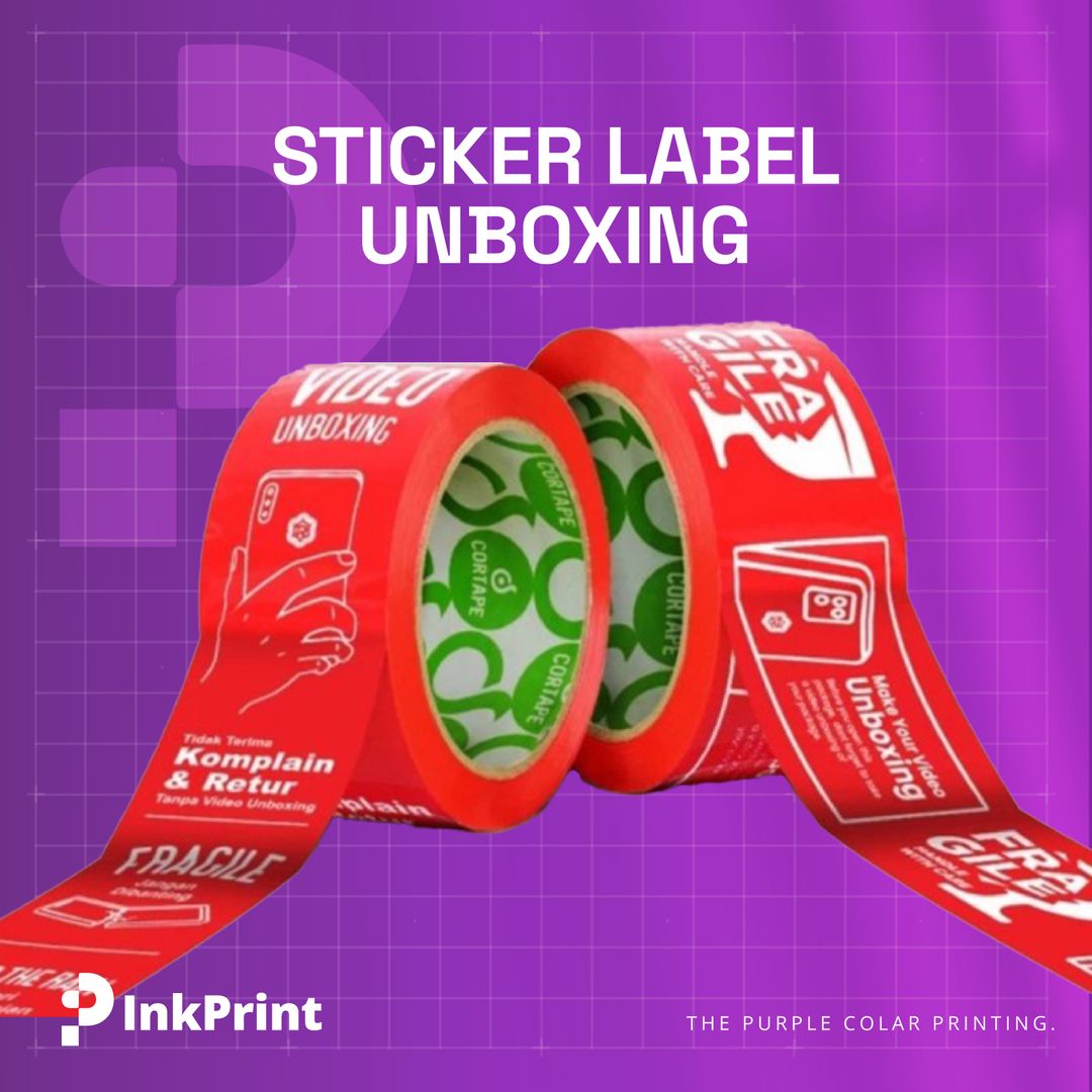 Sticker Label Unboxing