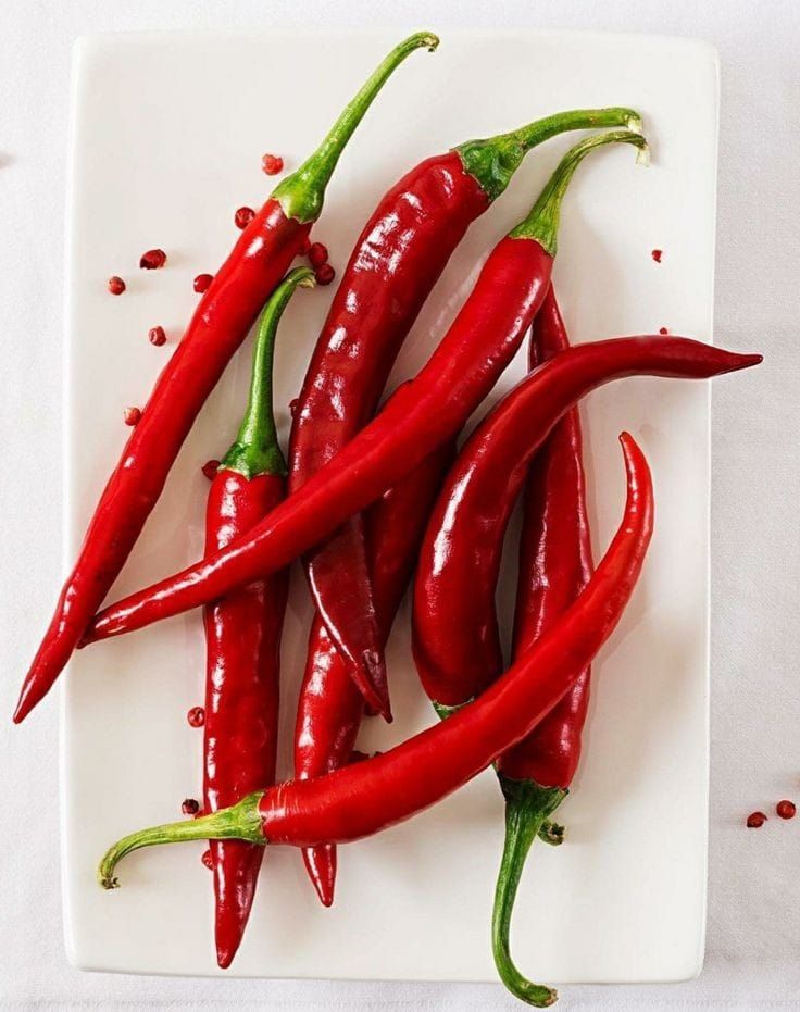 CHILIES GREEN/RED 100G