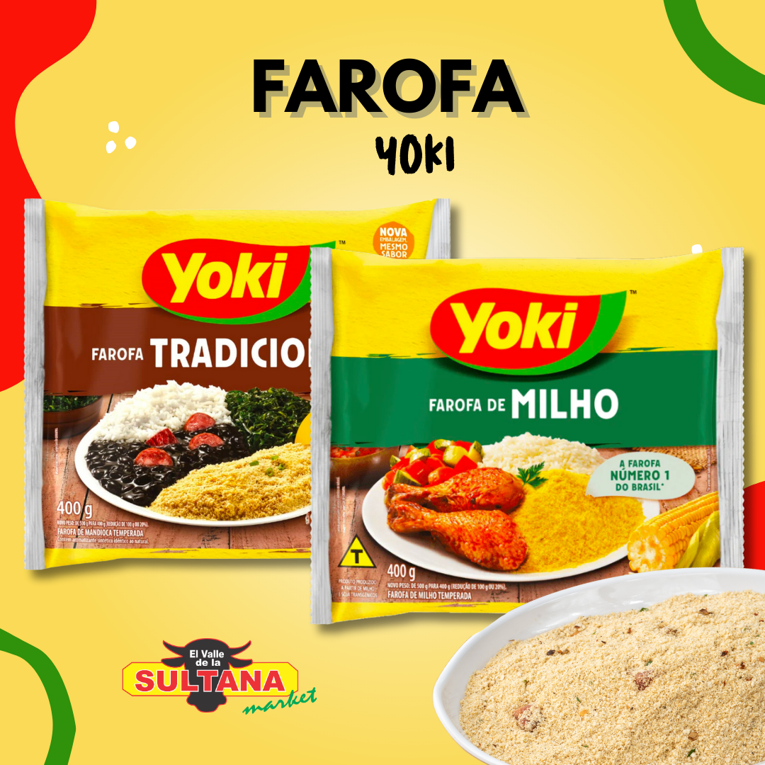 Farofa Yoki 400g