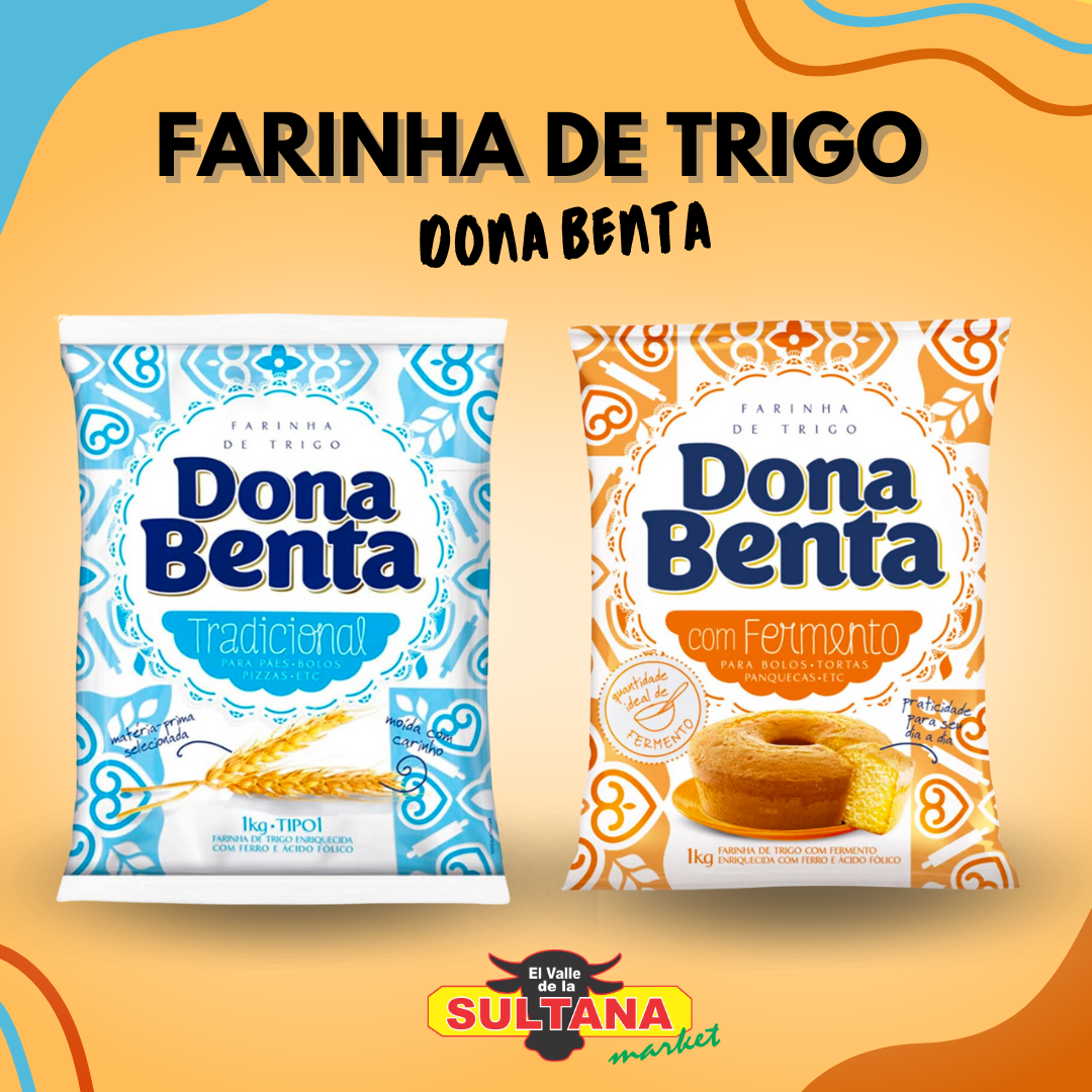 Farinha De Trigo Dona Benta 1kg