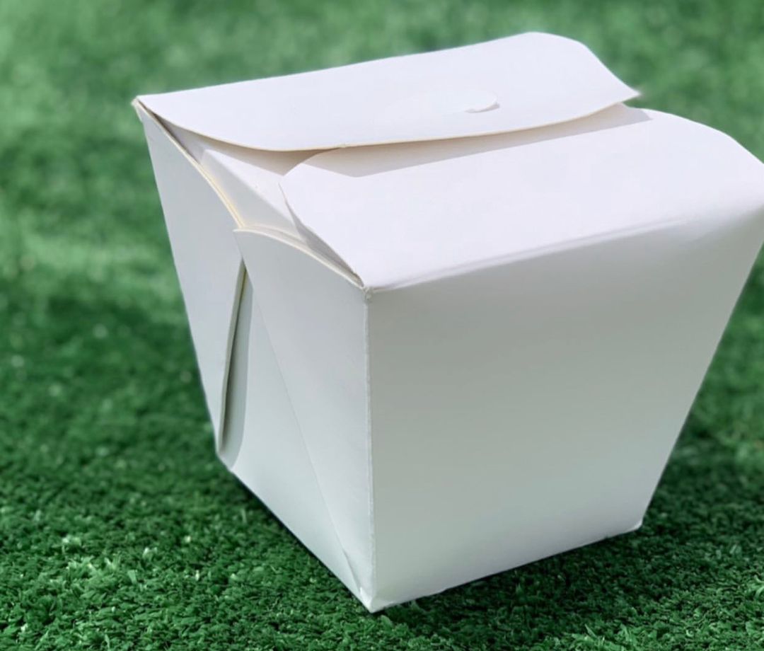 CHINESE TAKEOUT PAILS / 1500ml - PLAIN WHITE  - CARTON OF 500 PIECES 