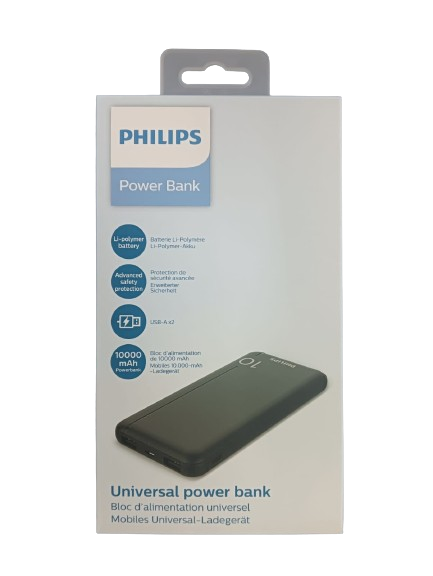 Philips 10000 mAh (DLP1810NB/62) PowerBank