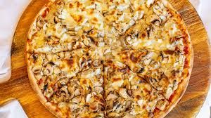 chicken mushroom pizza