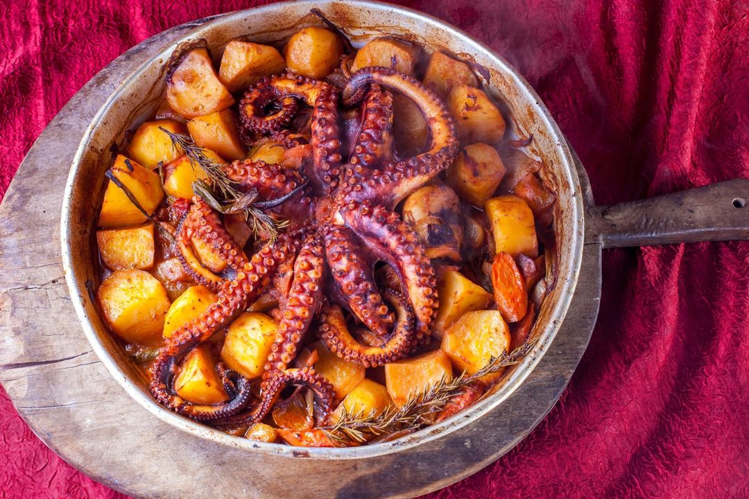 Octopus Peka (for 4 or more people)