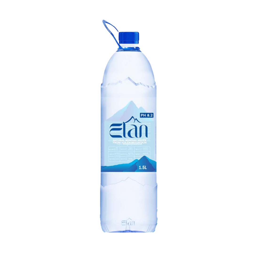 ទឹករ៉ែធម្មជាតិ Elan PH 8.2 1500ml 