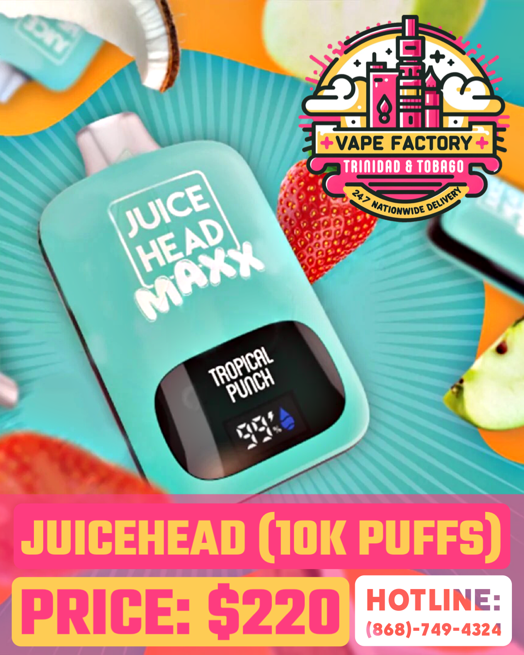 JUICEHEAD 10K PUFFS