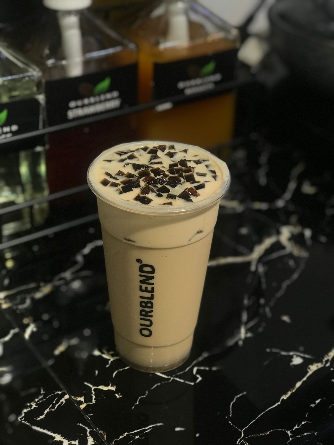 Wintermelon Milk Tea with Coffee Jelly (Large)