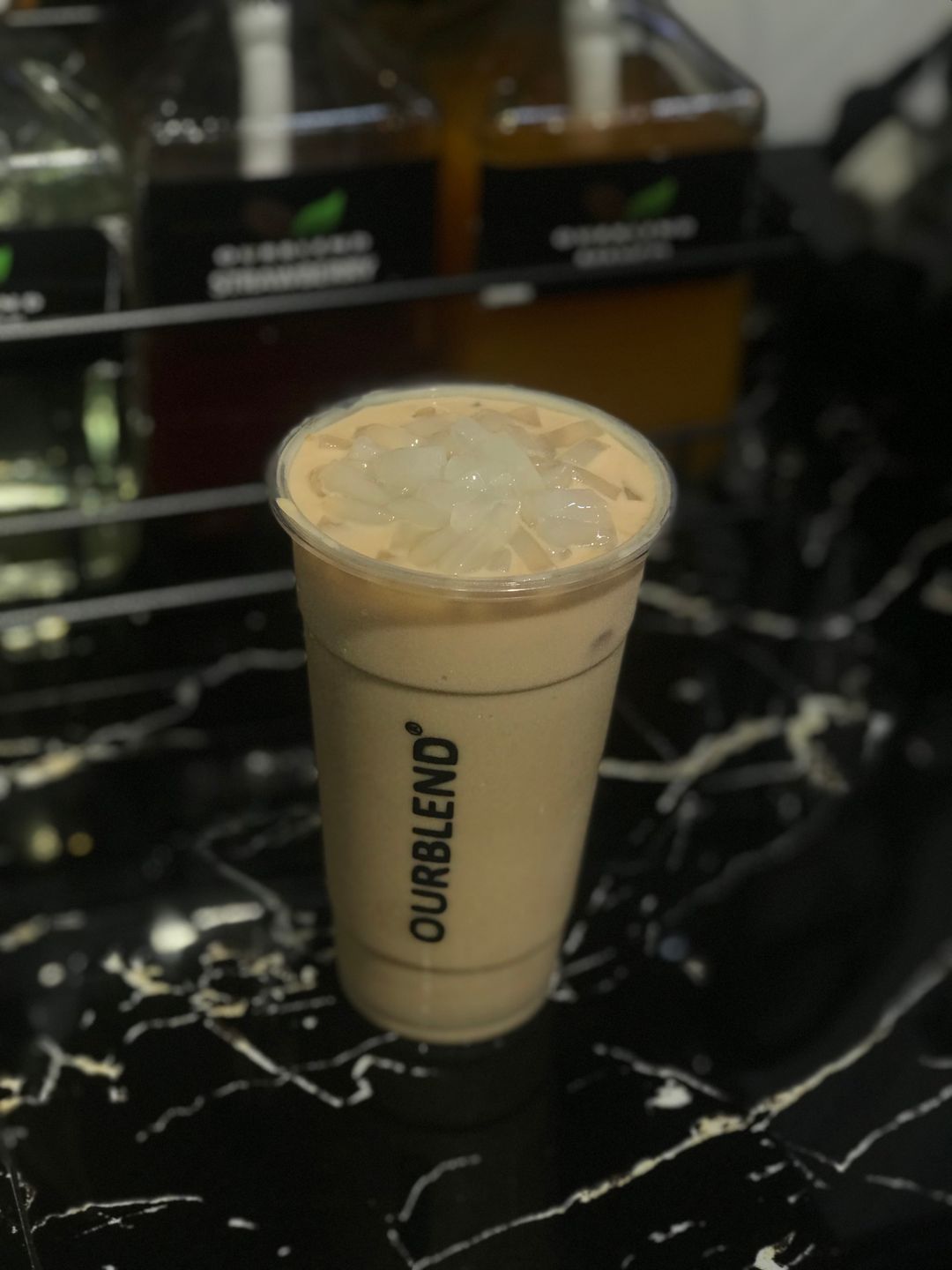 Wintermelon Milk Tea  with Nata (Large)