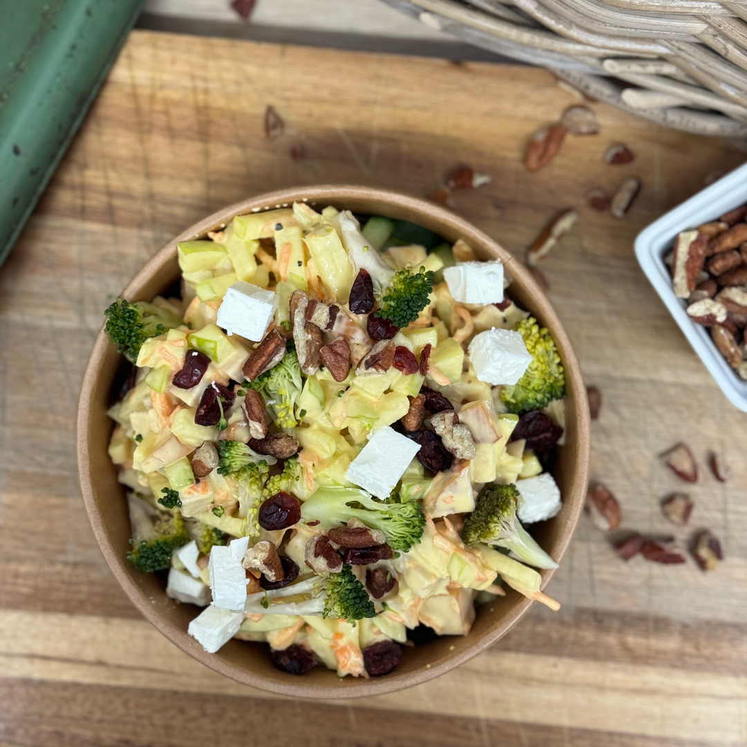 10/03 MONDAY- BROCCOLI & CRANBERRY SALAD 