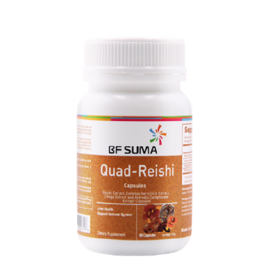 BF Suma Quad Reishi Capsules 60/Bottle AP153A