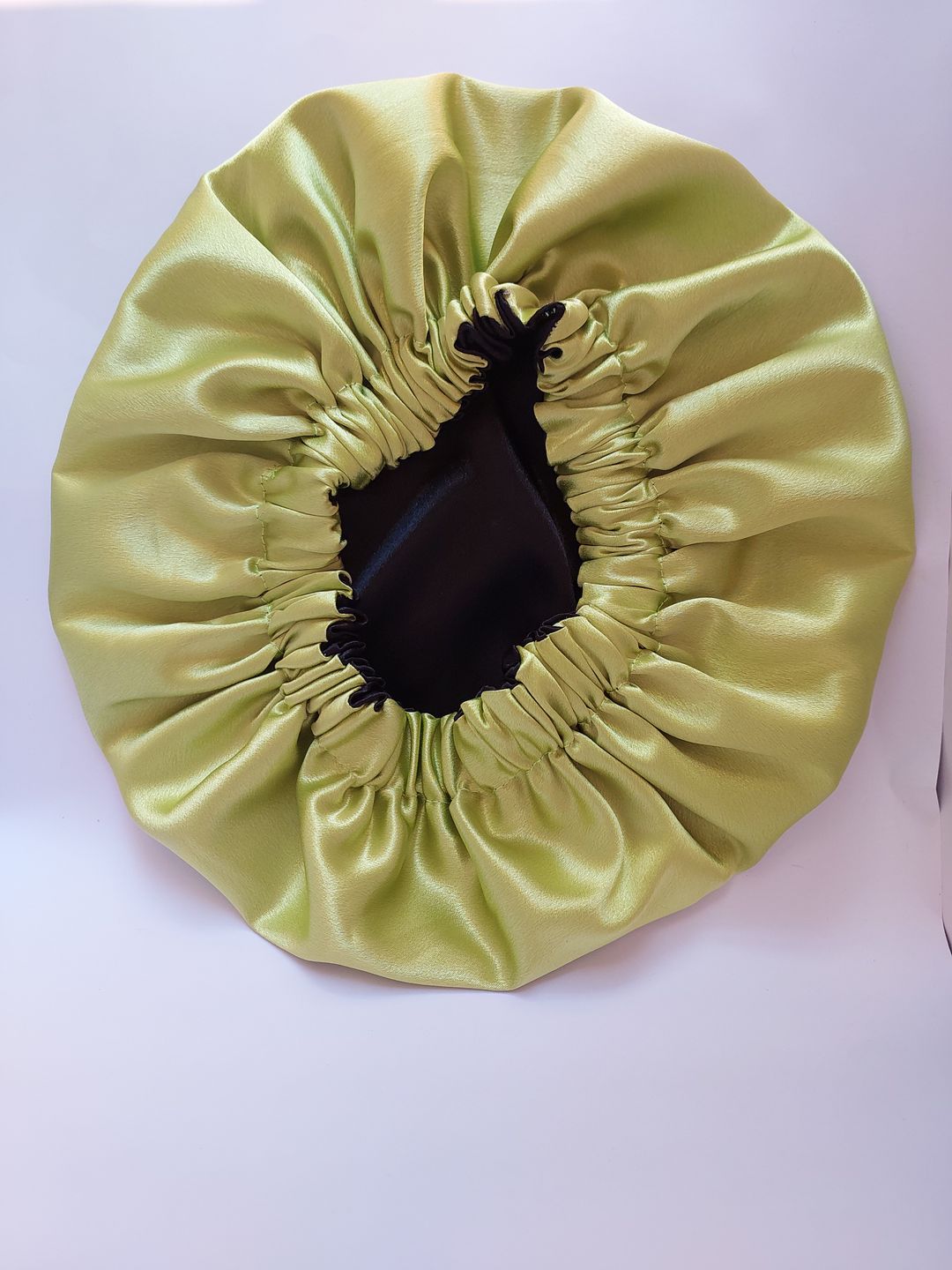 GREEN DOUBLE SIDED BONNET   