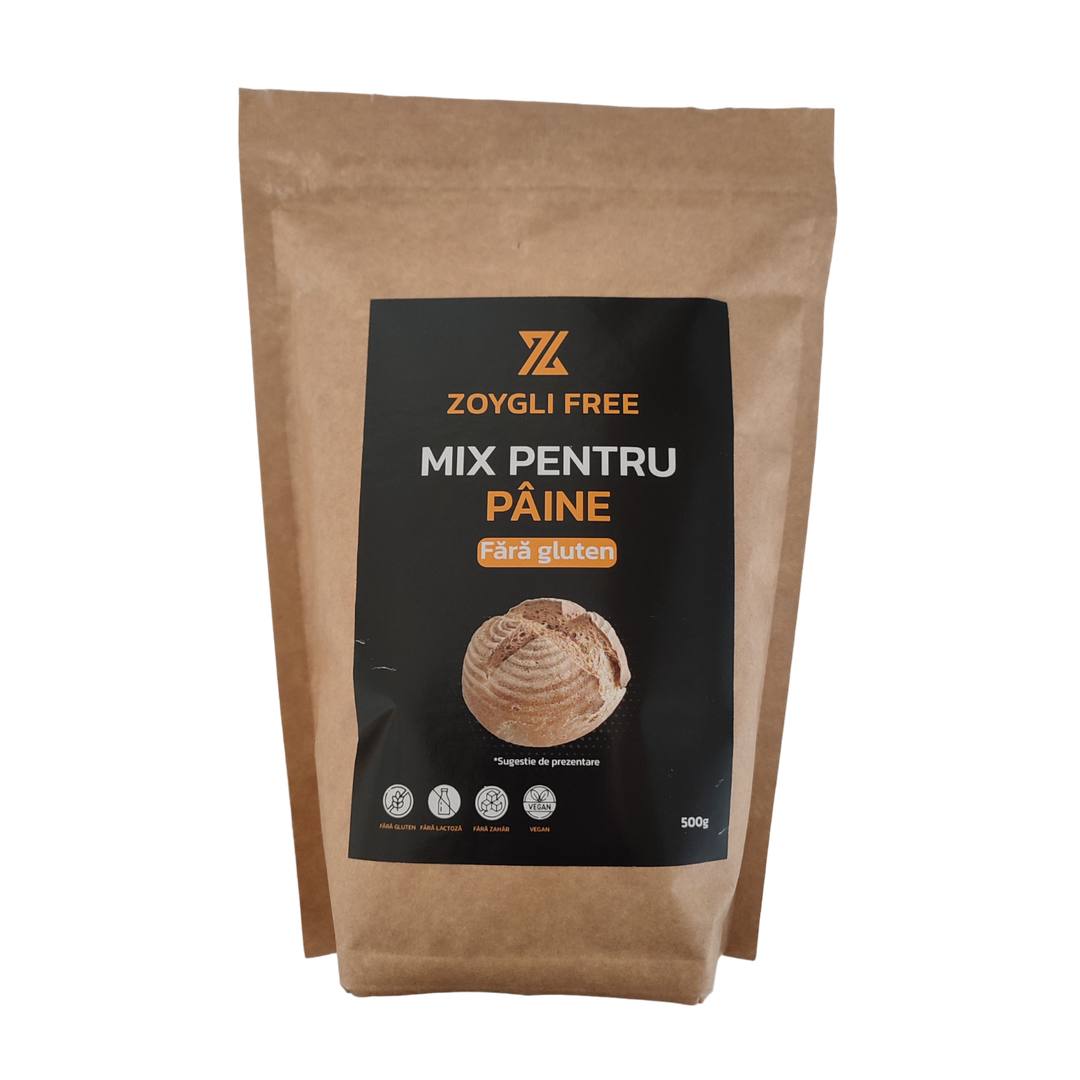 Mix paine fara gluten ZoygliFree 500g