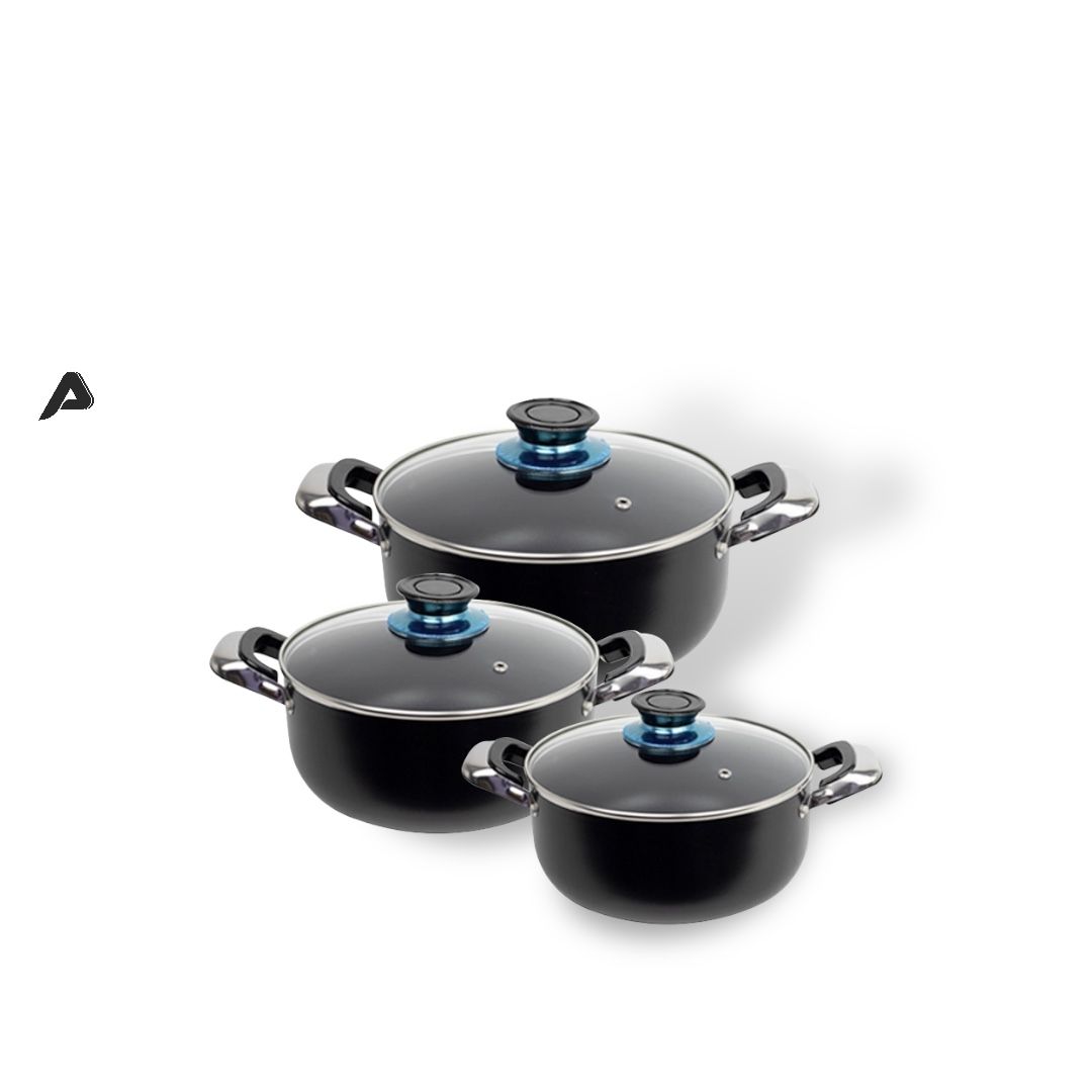 LANZA Non-Stick Cookware Set 6PCS