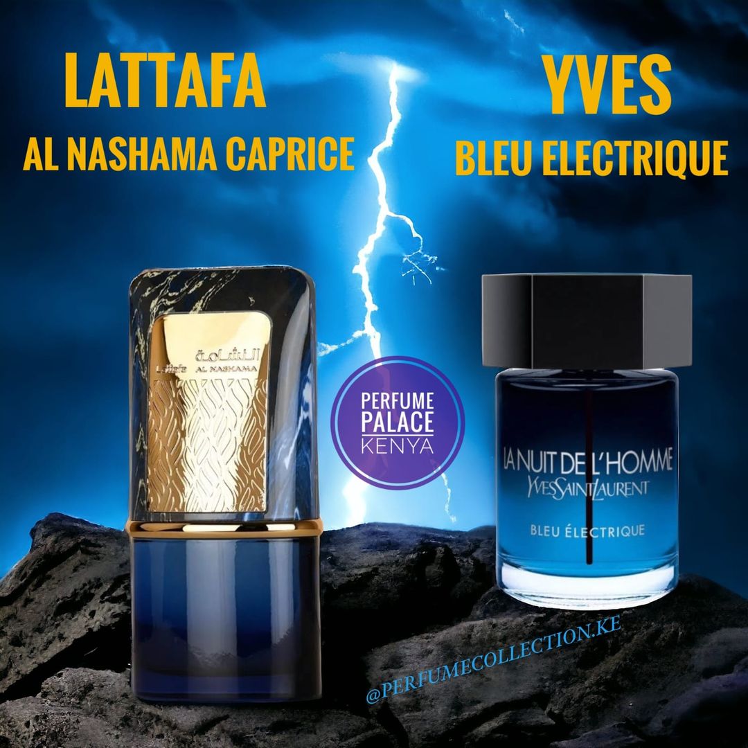 AL NASHAMA CAPRICE BY LATTAFA - YVES BLEU ELECTRIQUE