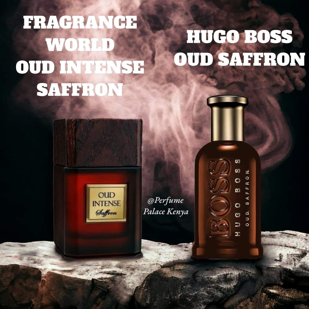 OUD INTENSE SAFFRON  BY FRAGRANCE WORLD - HUGO BOSS  OUD SAFFRON 