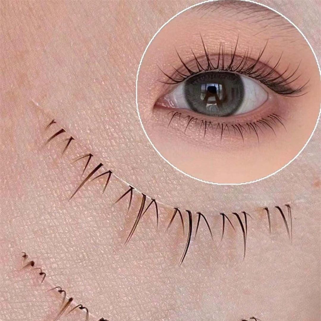 5pairs Thin Under Eyelashes