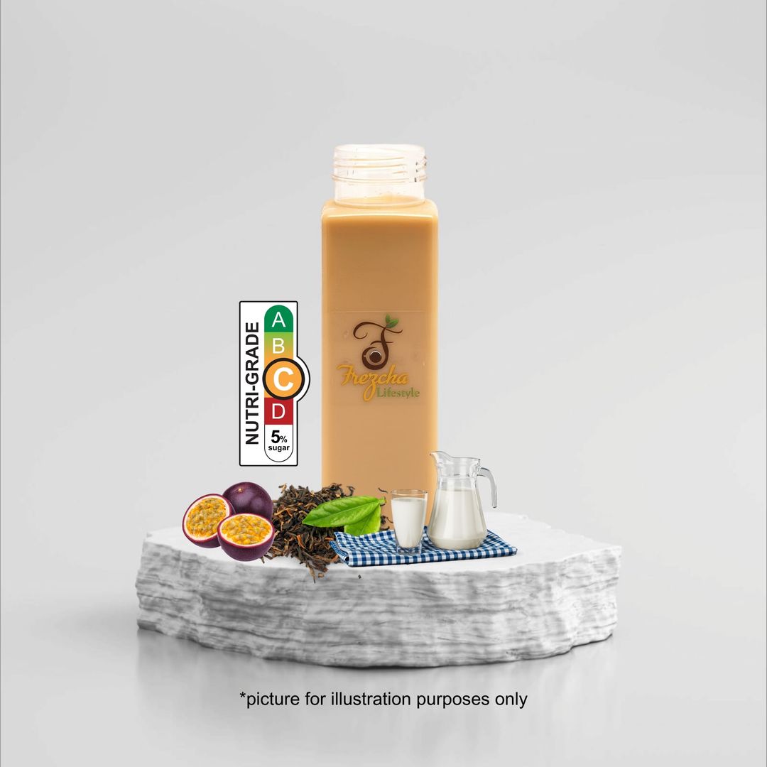 MT11. Passion Fruit Milk Tea 百香果奶茶 