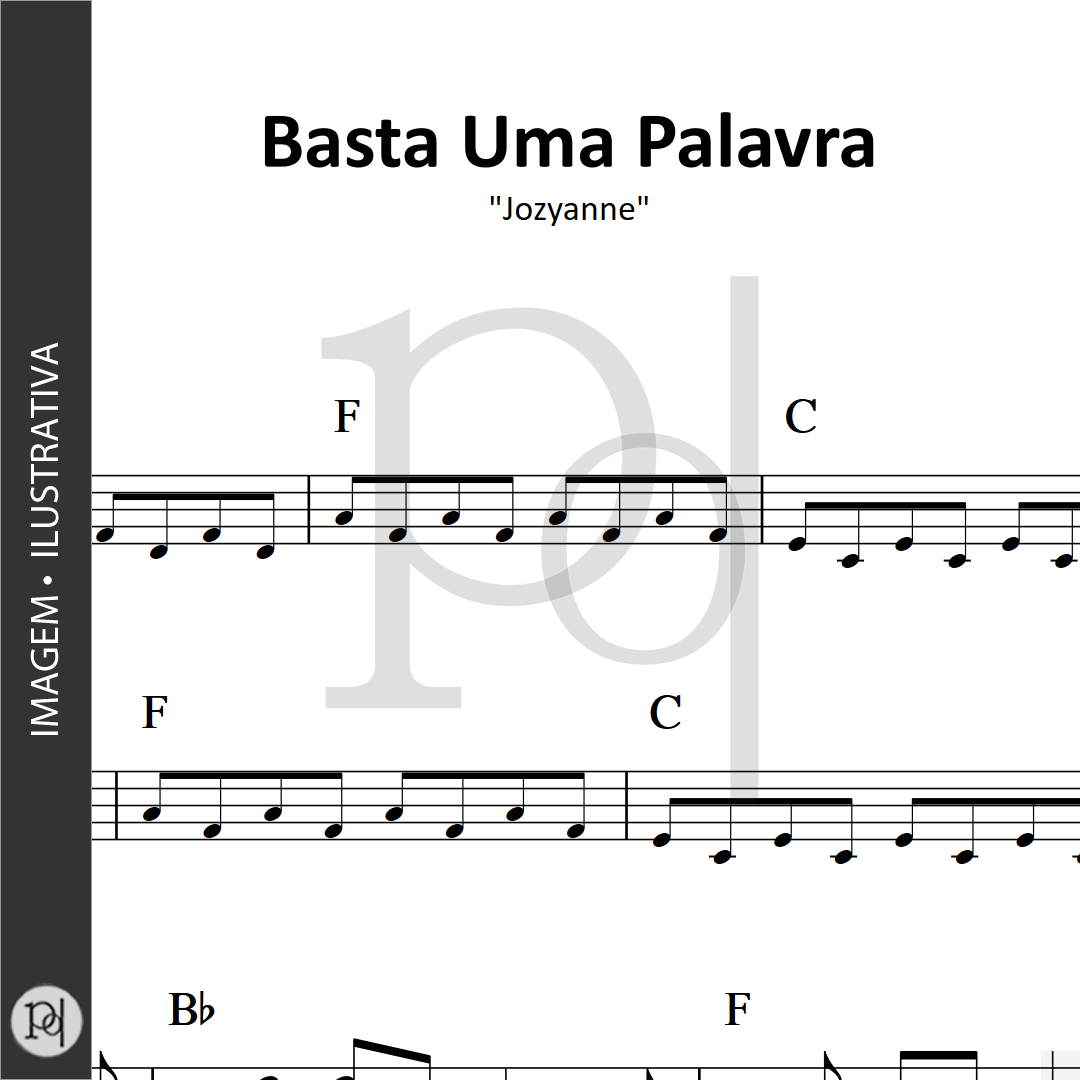 Basta Uma Palavra • Jozyanne