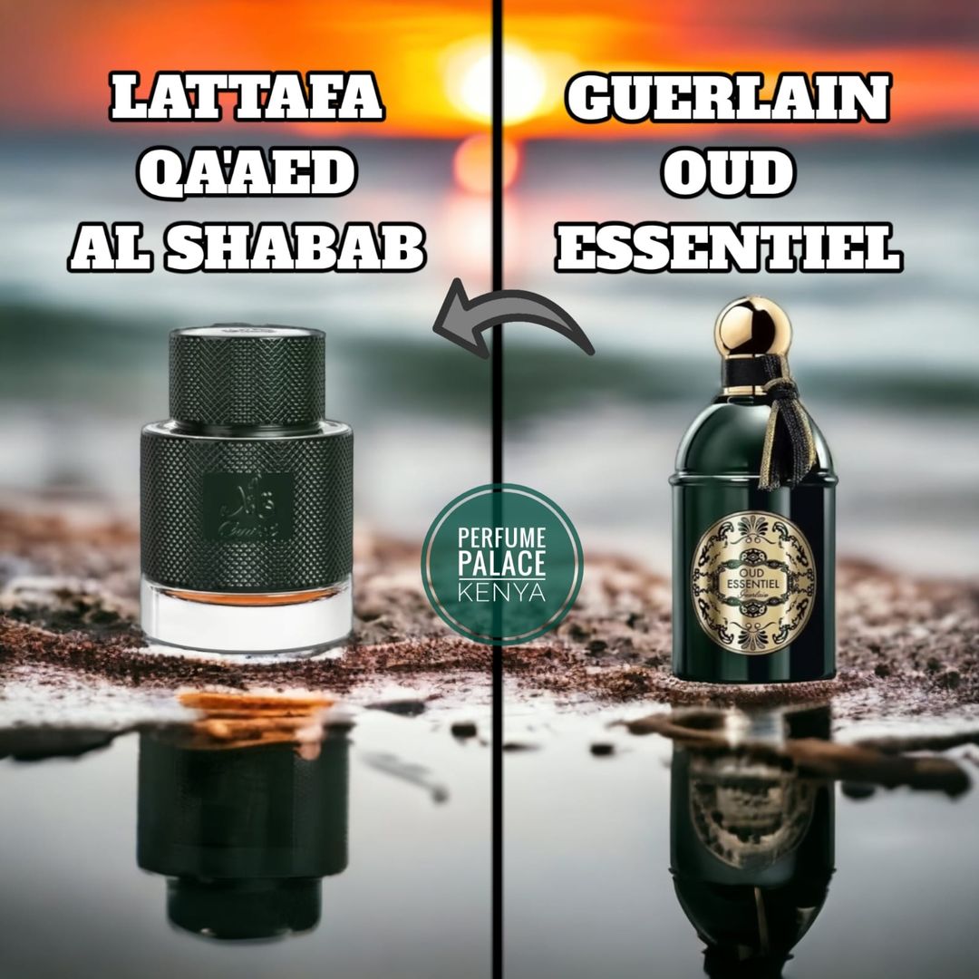  LATTAFA  QAAED AL SHABAAB - GUERLAIN OUD ESSENTIEL