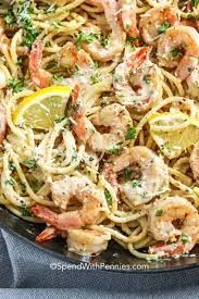 Garlic Shrimp Pasta