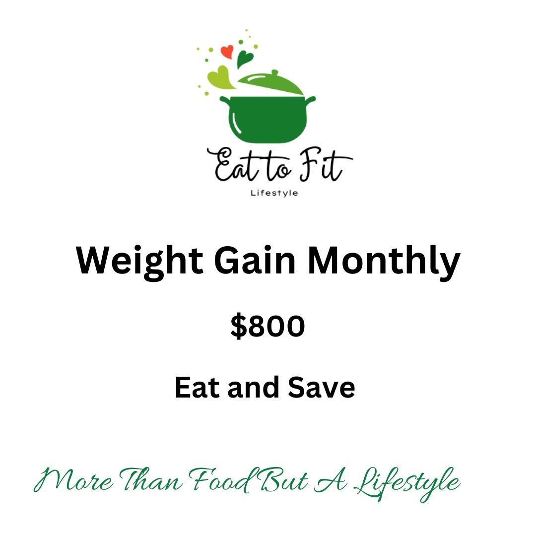 Weight Gain Monthly