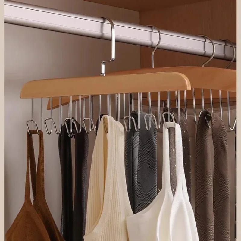 Wooden plank hangers 