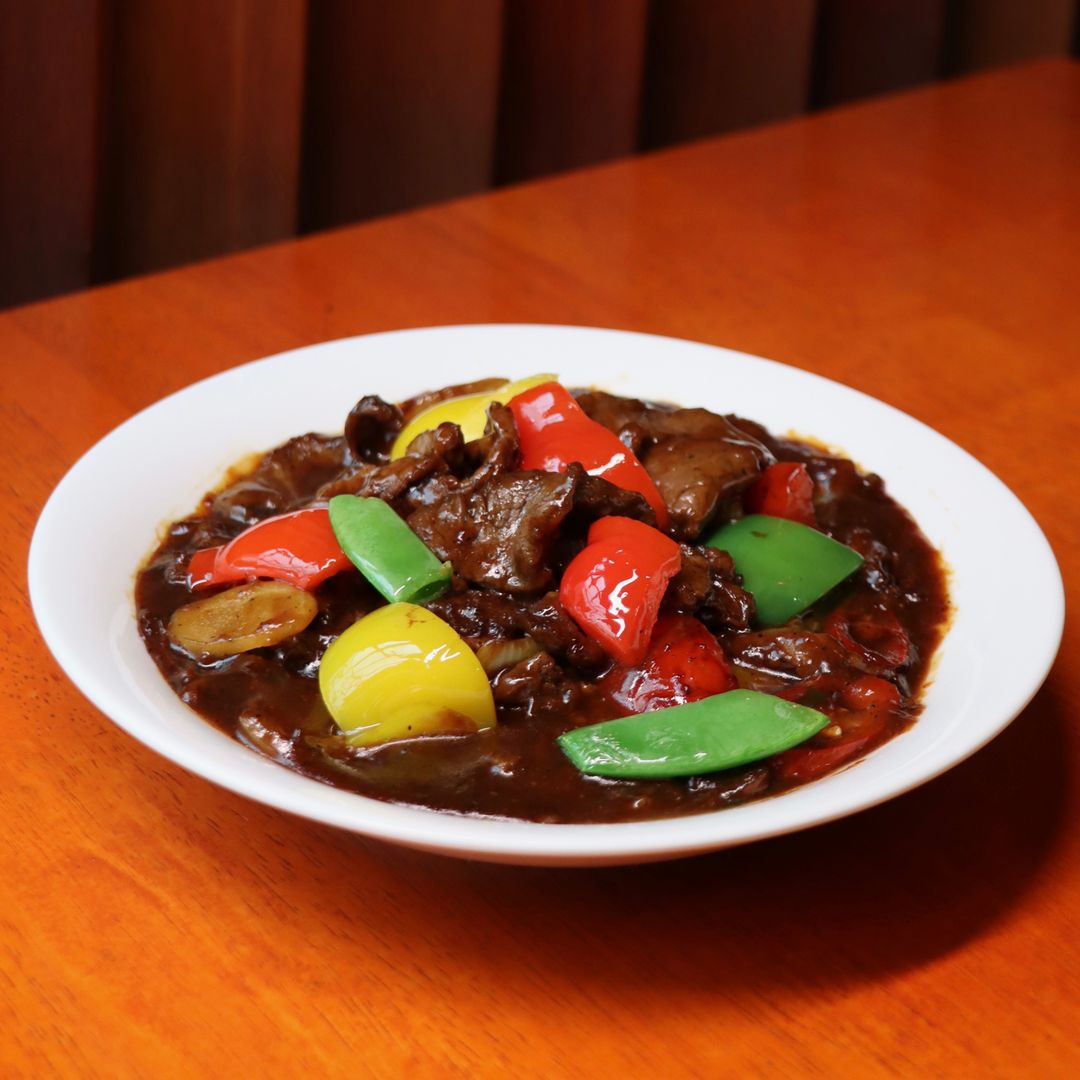 Stir-Fried Black Pepper Beef