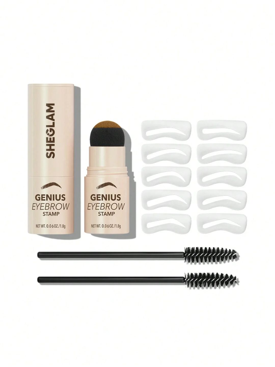 SHEGLAM Genius Eyebrow Stamp - Auburn