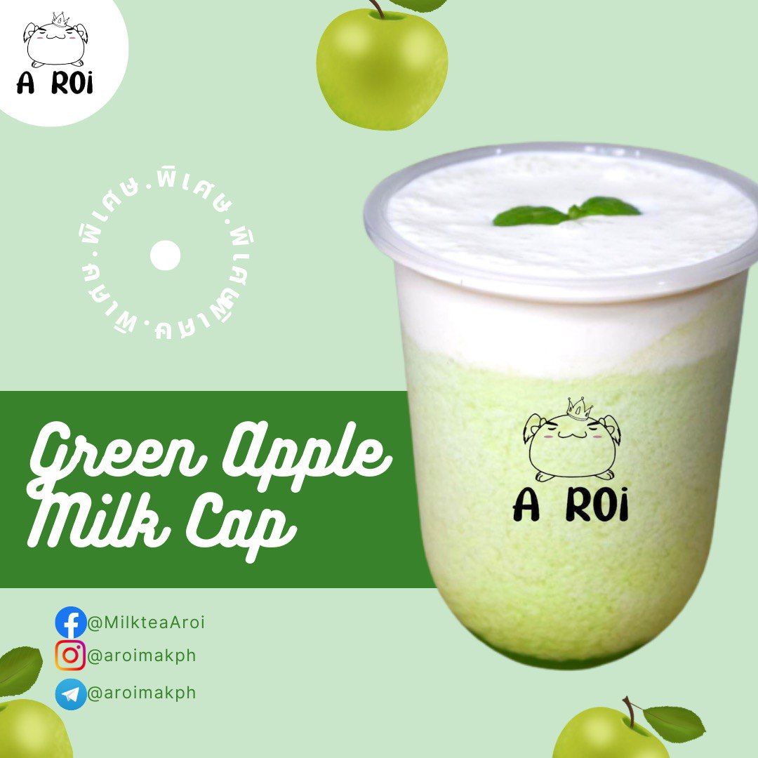 Green Apple Milk Cap