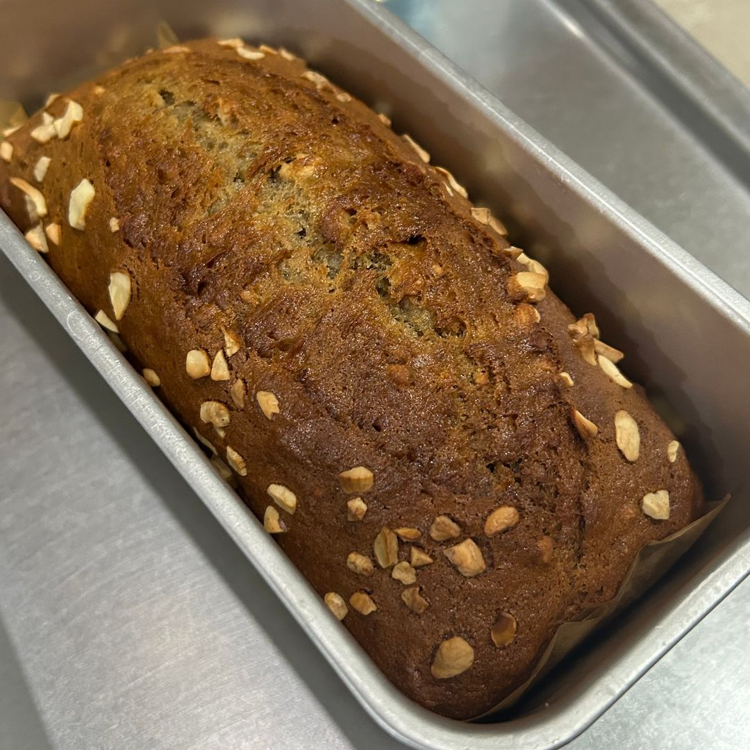 Banana Loaf with Cashew