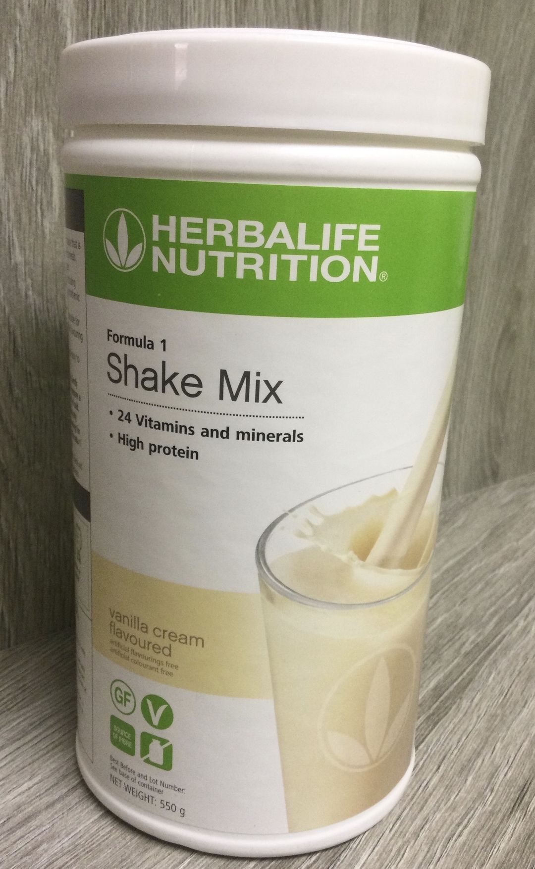 F1 Vanilla Creme Shake 550 gr