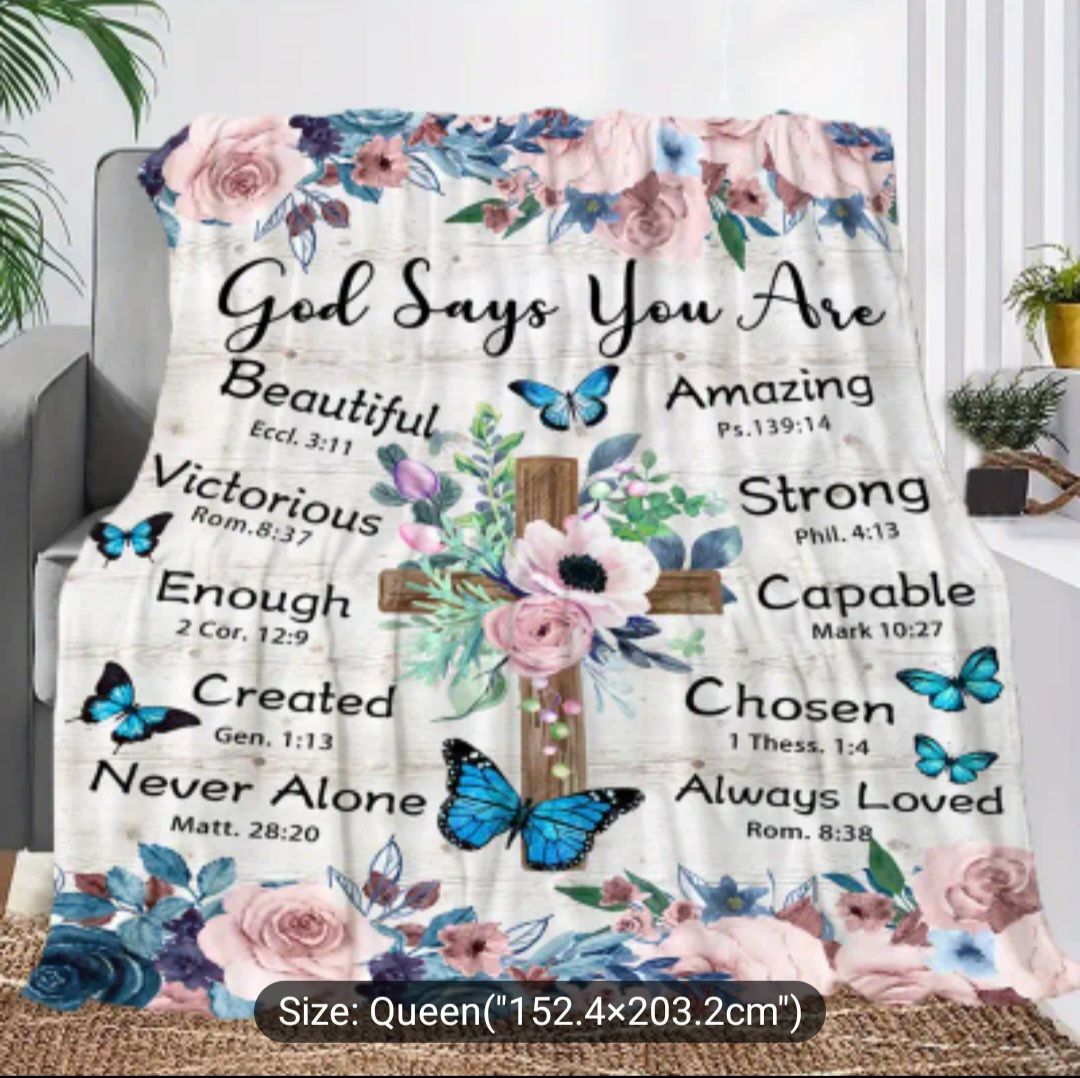 Personalized  blanket "Christian "