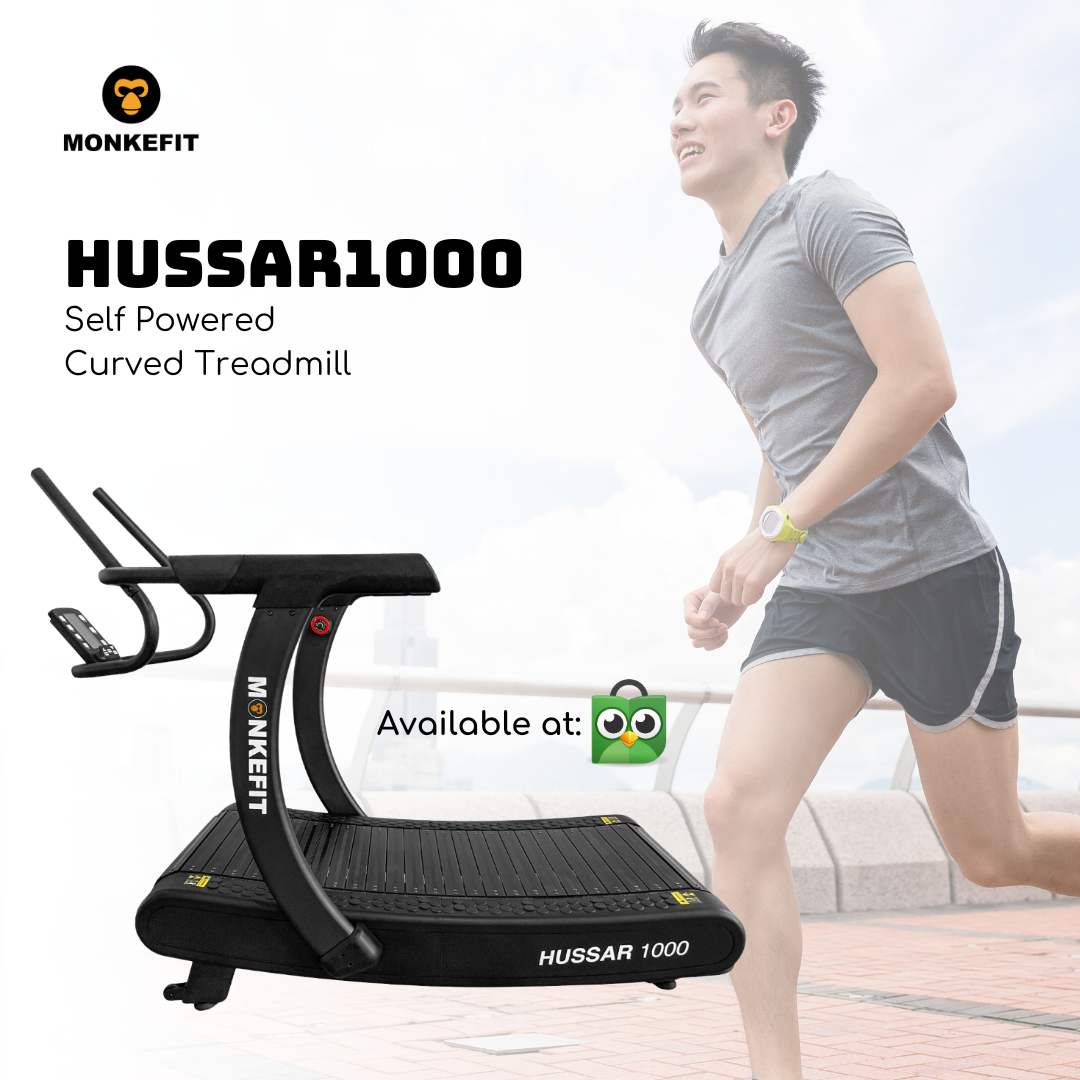 HUSSAR1000 Curved Treadmill 