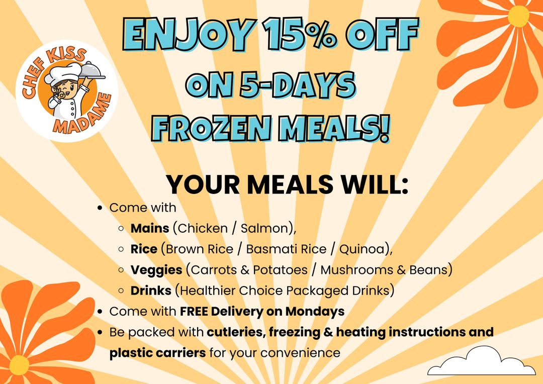 5-Day Frozen Bentos