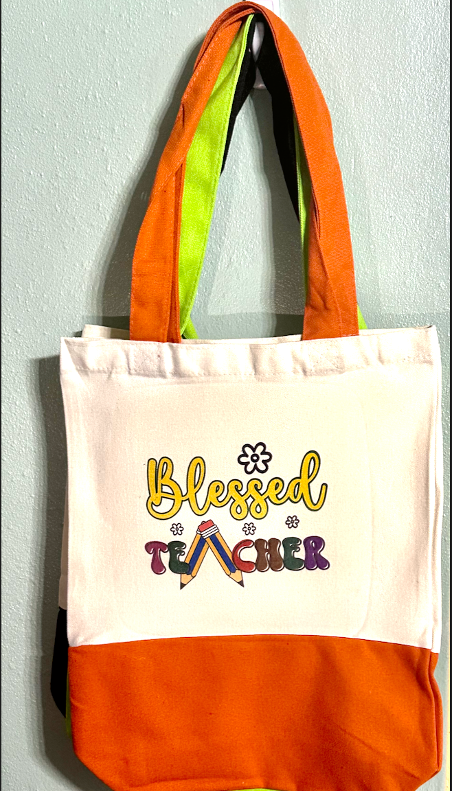 Tote Bag - Two Tone & pouch