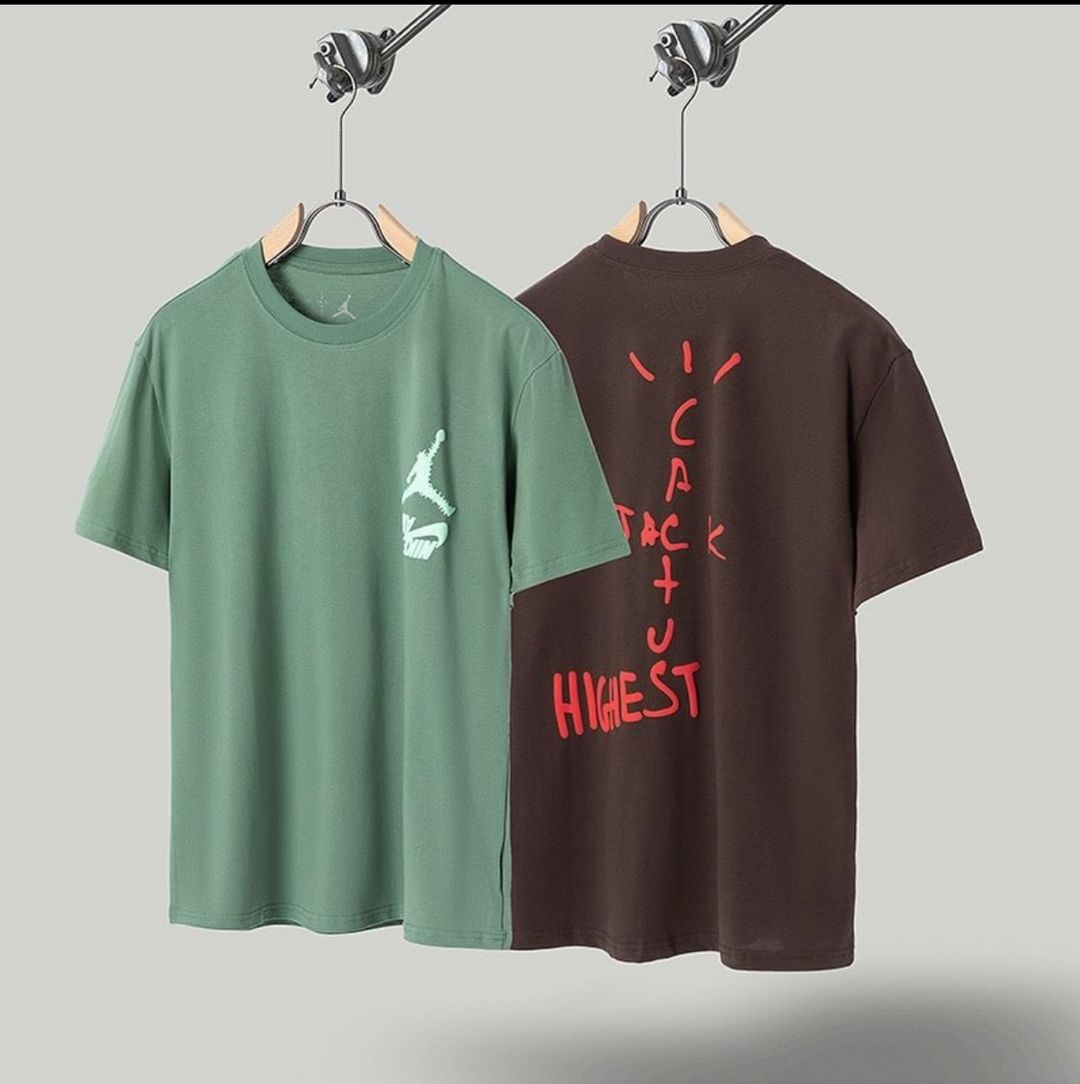 Travis Scott and Jordan t-shirt