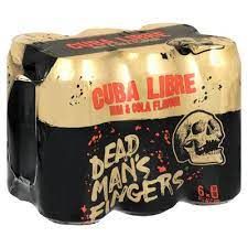 DEAD MAN'S FINGER RUM&COLA 440ML 6 PACK