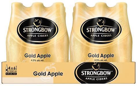 STRONGBOW GOLD NRB 330ML NRB CASE