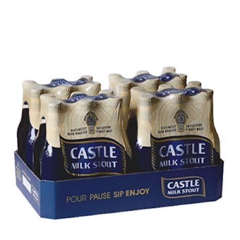 CASTLE MILKSTOUT NRB`S 340ML CASE(24)