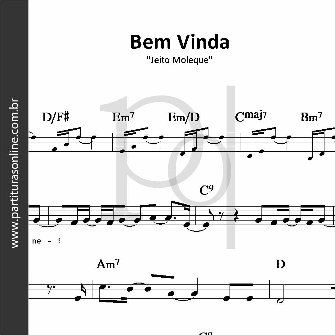 Bem Vinda • Jeito Moleque