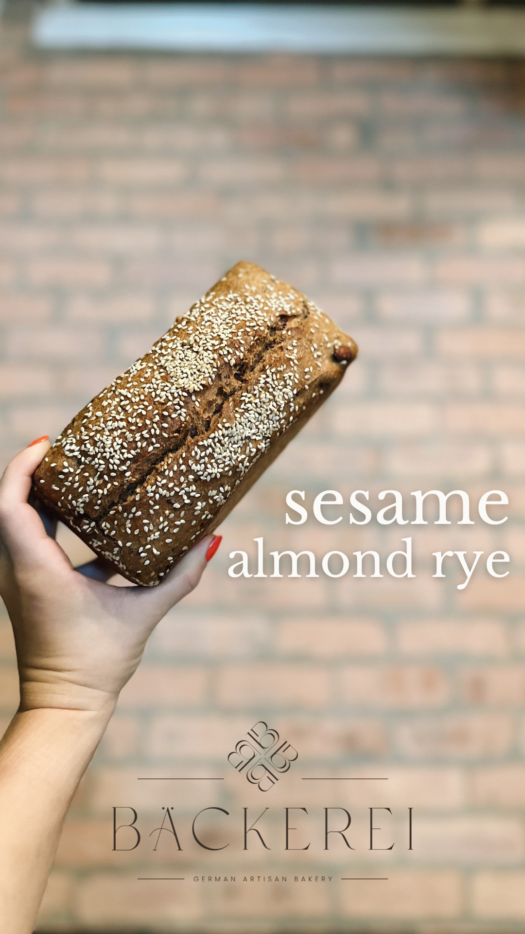 Sesame Almond Linseed Sourdough