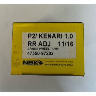 NBK 1 pc Perodua Kenari 1.0 RR Adj 11/16 brake wheel pump 47550-97202