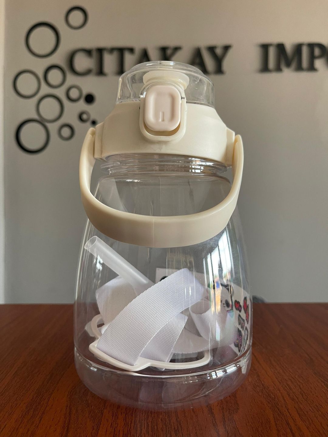 Drinking Big Belly Cup Water Cup With Straw Sports Bottles Water Bottle