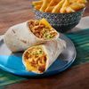 Pulled Chicken and Cheese Wrap + any Single Side