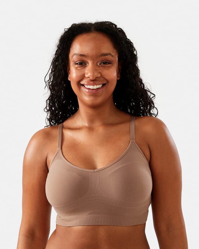 Anko | Seamfree Sculpting Crop Top | Tan