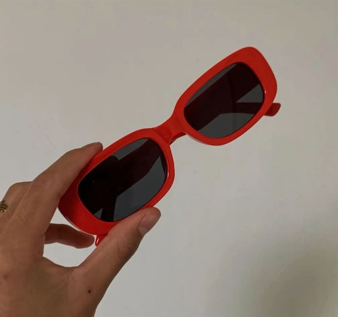 Red retro Sunglasses 